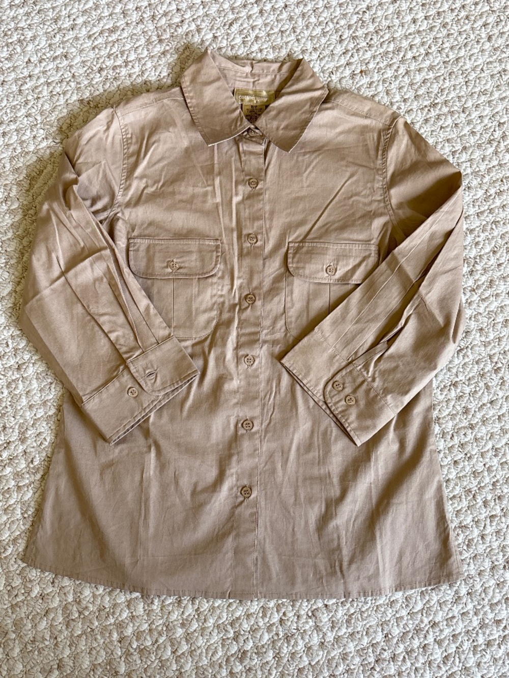 Cotton Ginny buttoned down shirt - SMALL - Picture 1 of 3